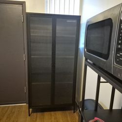 Ameriwood Home Systembuild Evolution Ashbury  2door Cabinet  Glass Door