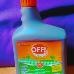 Off  Backyard Bug Control.    Mosquitoes