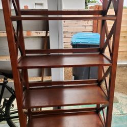 Nice Wooden Shelving/book Case