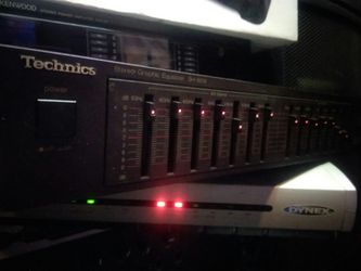 Technics graphic equalizer