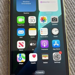 APPLE IPHONE 11 YELLOW 256GB AT&T 