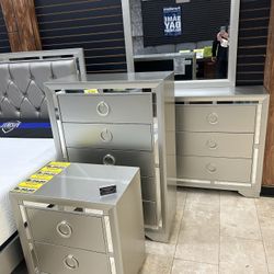 Jasmine bedroom set start at $899 with easy finance