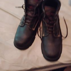 Scheckers Steel Toe Boots 