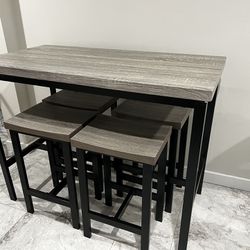 Dining Table With Stools