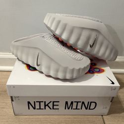 Nike Mind 001 Slide Light Smoke Grey