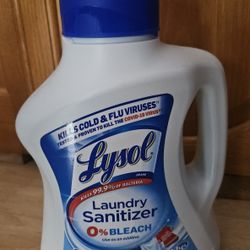 New Lysol laundry Sanitizer 