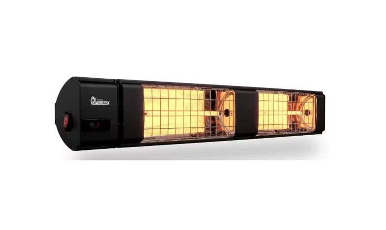 Dr. Infrared Heater DR-239, 10,260 BTU Infrared Heater, Indoor and Outdoor Heater for Patio, Garage, Commercial & Residential, 3000W, 220-240V with Re