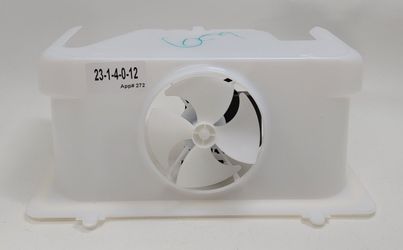 USED Genuine Refrigerator Amana Evaporator Fan Motor w/Housing Part#2315549 2182120