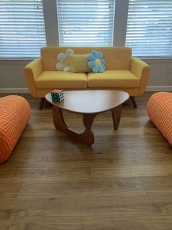 Like New Mid-Century Loveseat – Hardly Used!