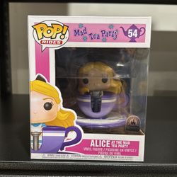 54 Funko Pop Alice At The Mad Tea Party Disney Parks Exclusive Rare