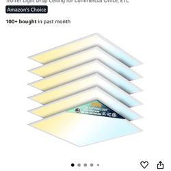 6 Panel Light 2x2 Each New In Box $100