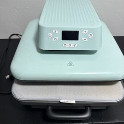 Mint Color Tshirt Heat Press
