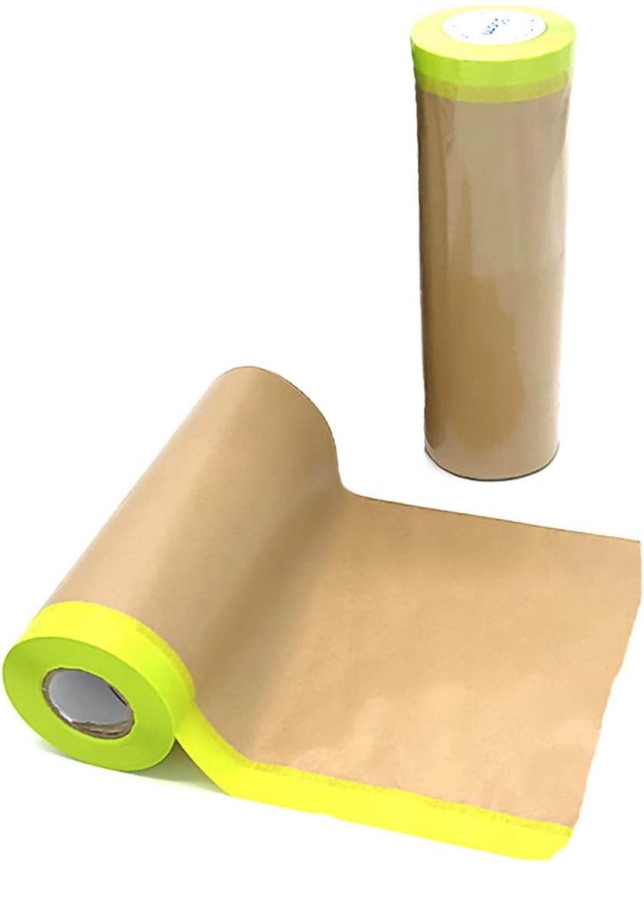 New: Tape and Drape, Paint Masking Paper, Pre-Taped Masking Paper for Painting, 2 Pack