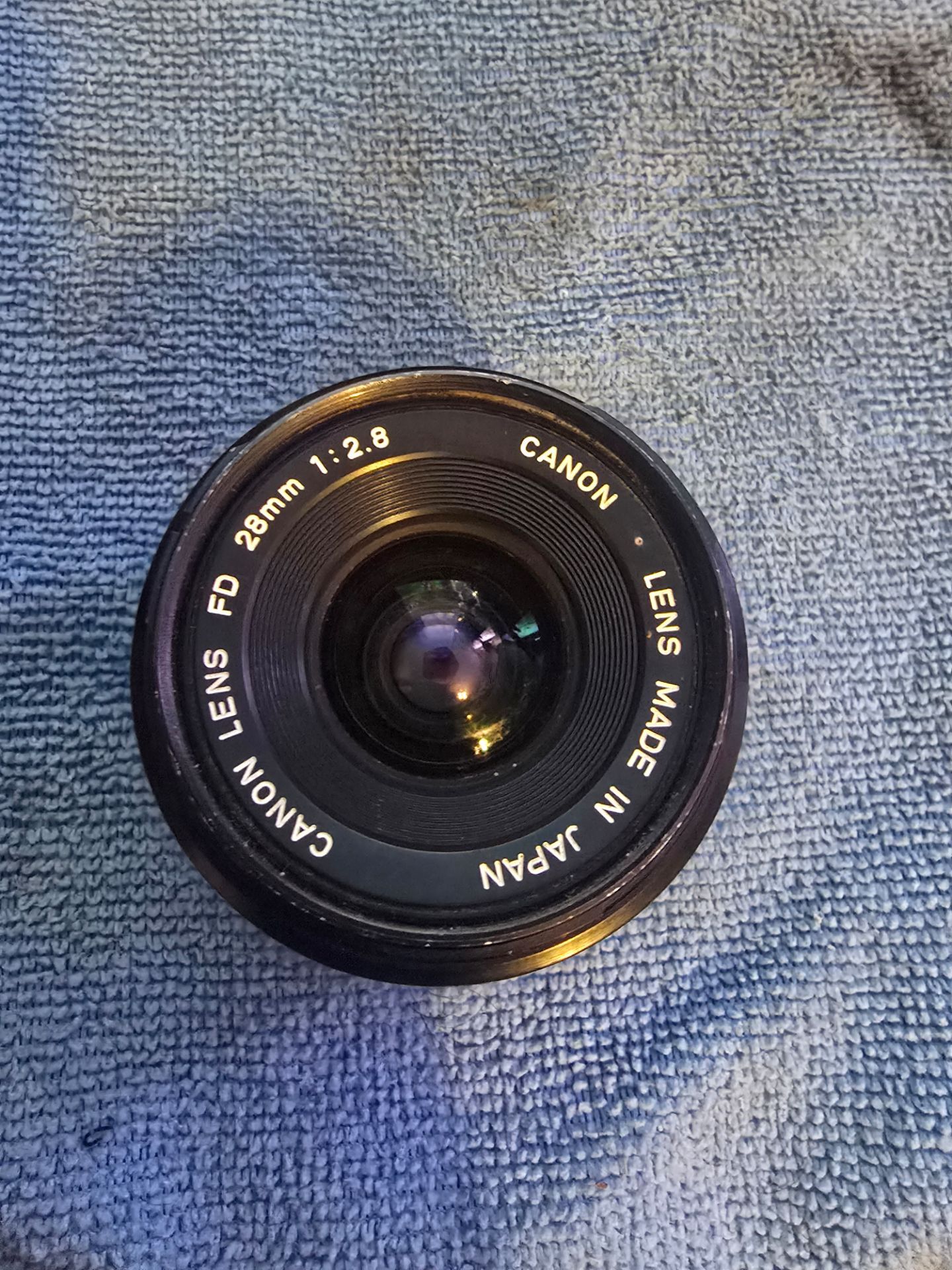 Canon FD 28mm f/2.8 Manual Focus Wide Angle Lens