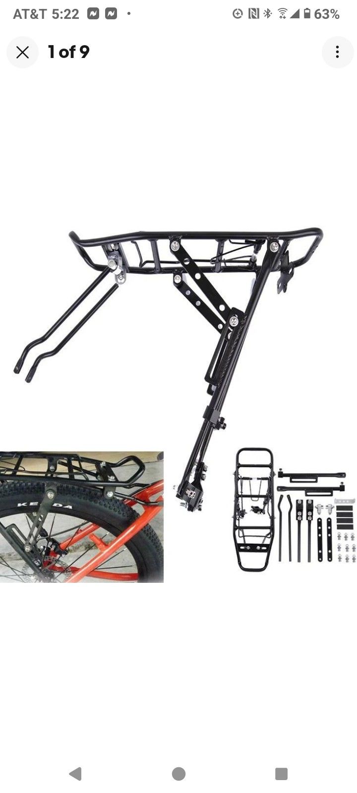 Rear Bike Rack