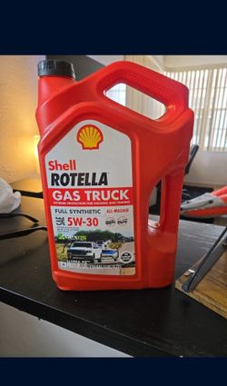 5 QT Shell Rotella GAS TRUCK FULL SYNTHETIC 