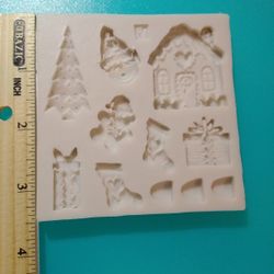 Christmas Silicon Mold $8