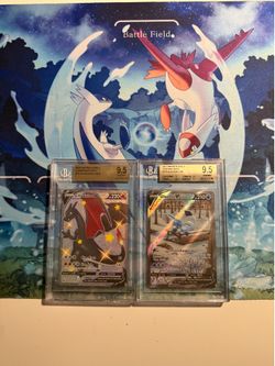 Read or Ignored: BGS Charizard V 9.5 Glaceon V 9.5