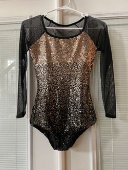 Women’s small sequins leotard in perfect used condition