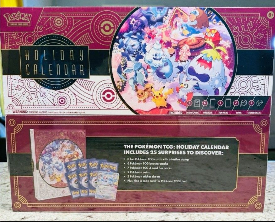 Pokemon TCG 2025 Holiday Calendar’s