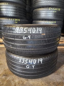 235 40R 19 GOOD YEAR EAGLE TOURING TIRES 2354019 USED TIRES (PAIR) MOUNT BALANCE INCLUDED
