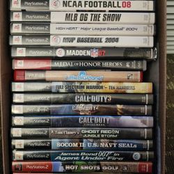 17 Playstation Games 