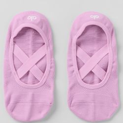 Women’s Pivot Barre Socks - Candy Heart Pink💕