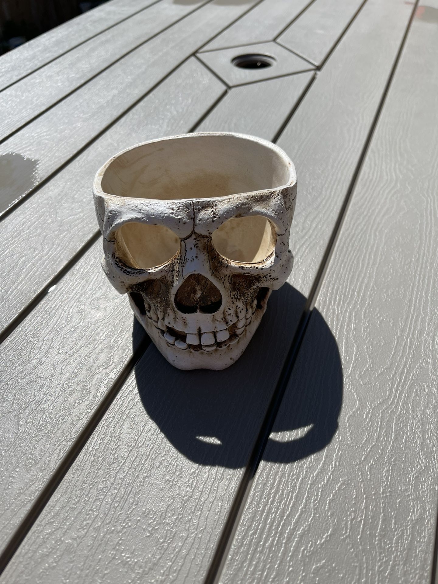 Resin Plant Pot Halloween Decoration Planter