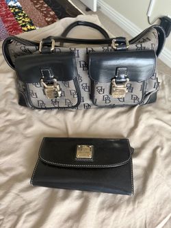 Dooney & Bourke Buckle Handbag and Wallet Set