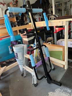 Kayak Rack Hitch Mount Standing Kayak Carrier never used