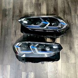 For BMW X3 G01 G08 2018-2021 LED Headlight Laser Style Projector Lens Front DRL 30i m40i