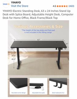 Standing desk (New) - Built & ready | NOT FREE - OFFER (Need gone by tomorrow)