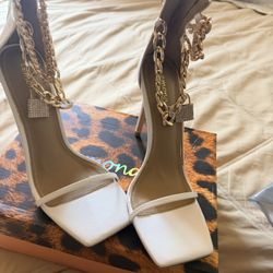 White Heels Super Cute