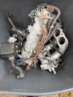 Ka24de intake manifold and smog stuff