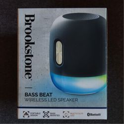 Bookstore Bass Beat Wireless LED Speaker 