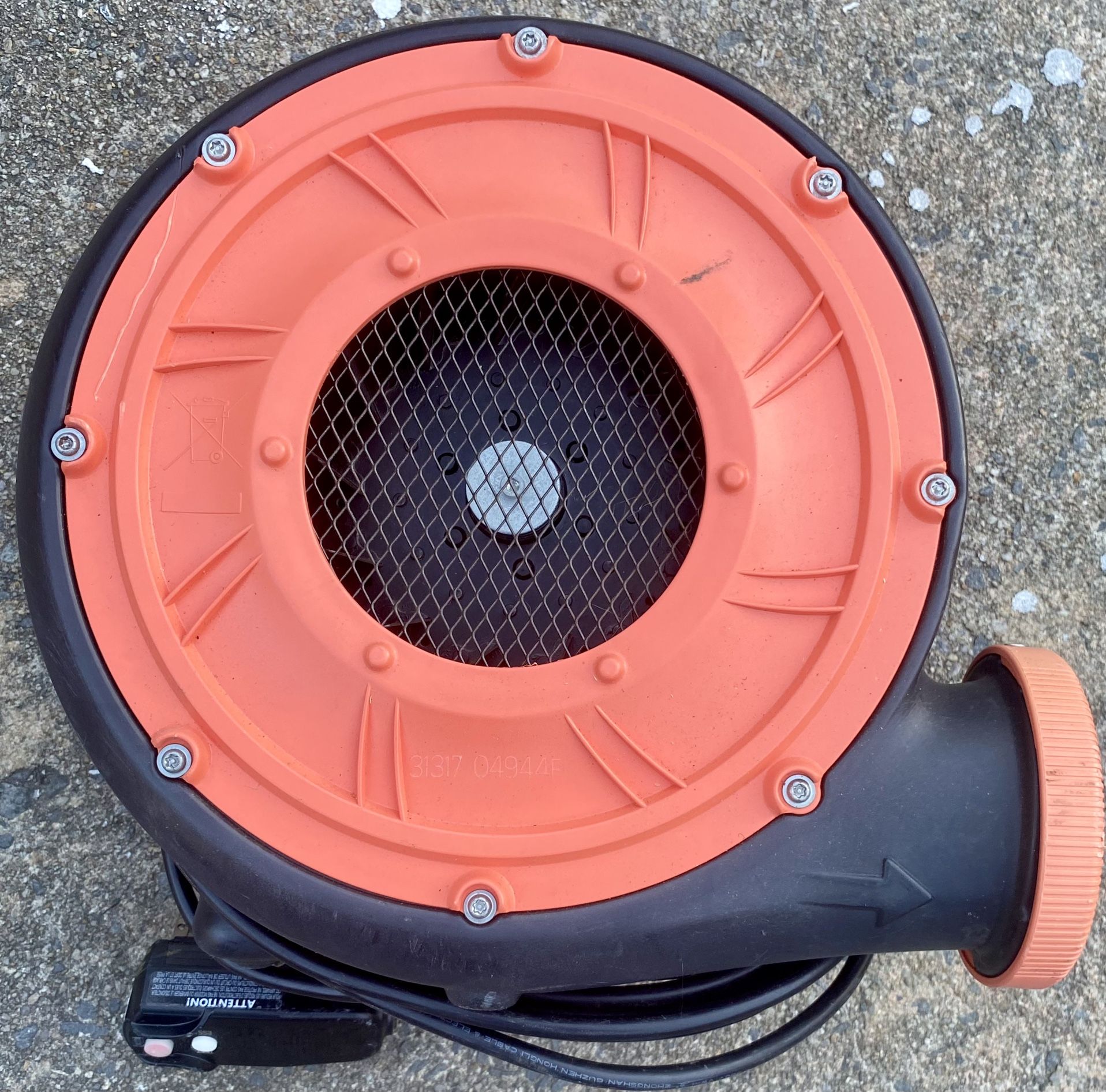 Inflatable Bounce House Fan Blower Motor RW-2L Electric Air Pump (Tested)
