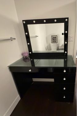 Black vanity