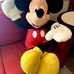 Authentic Disney Giant Stuffed Mickey Mouse