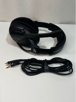 Sennheiser Black Stereo Over-Ear Wired Headset Boom Mic 3.5mm Gamer headset