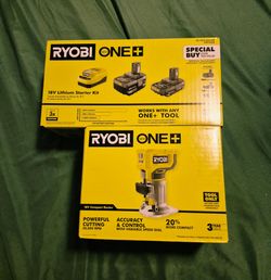 Router and batteries