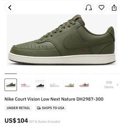 $40 Nike Court Vision Low