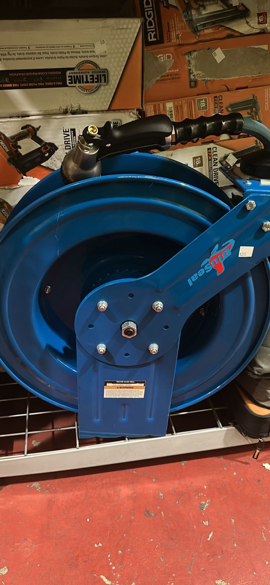 Bluseal 50’ retractable water hose reel $375 (financing available)