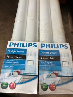 8 foot fluorescent tube lights $20 for all