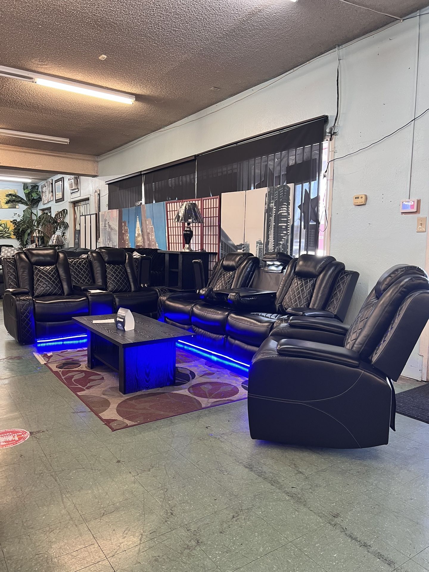 🥳Flash Deal🥳Brand New 3pc Reclining Sofa, Reclining Loveseat And Recliner Chair $1899, Finance Available, Delivery Available