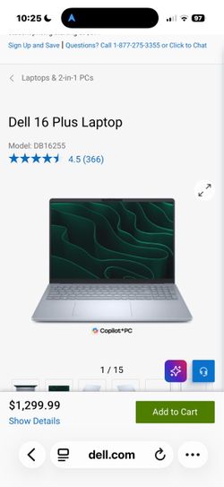 New Dell 16 Plus DB 16250 with ProSupport Plus and McAfee Protection