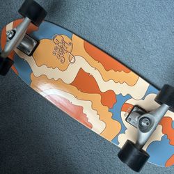 Skateboard GRLSWIRL x CARVER 