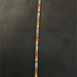 925 silver moissanite tennis bracelet