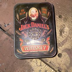 Jack Daniel's Old Time Tennessee Whiskey tin box