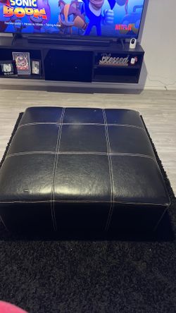 Black Ottoman