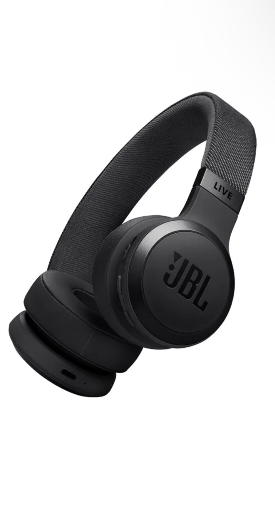 JBL Live 675NC Wireless True Adaptive Noise-cancelling On-Ear Headphones